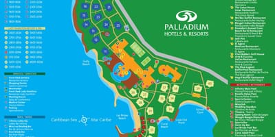 Karte grand palladium jamaica resort